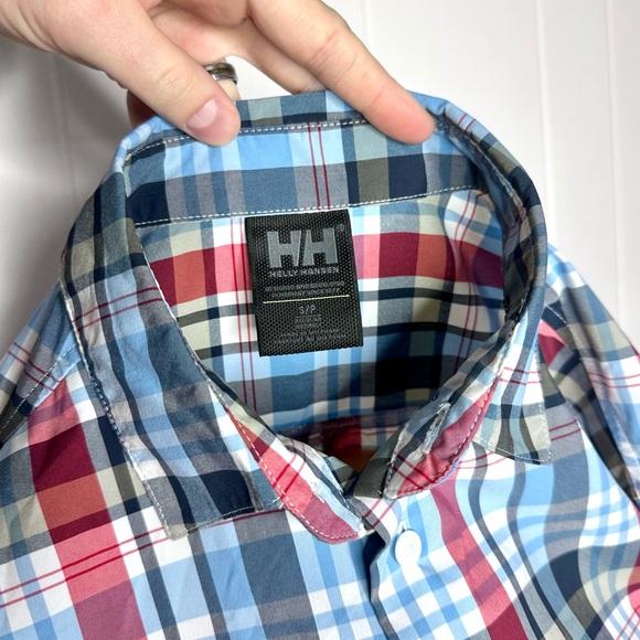 Helly Hansen Fjord Qd Lightweight Plaid Shirt - Picture 3 of 10